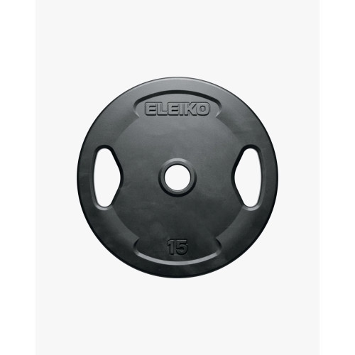 Диск обгумований з ручками Eleiko (Grip Plate) 15 кг, код: 3085671-15-FH