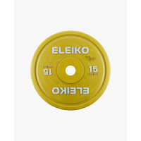Диск змагальний для пауерліфтингу Eleiko IPF 15 кг, код: 3060350-15-FH