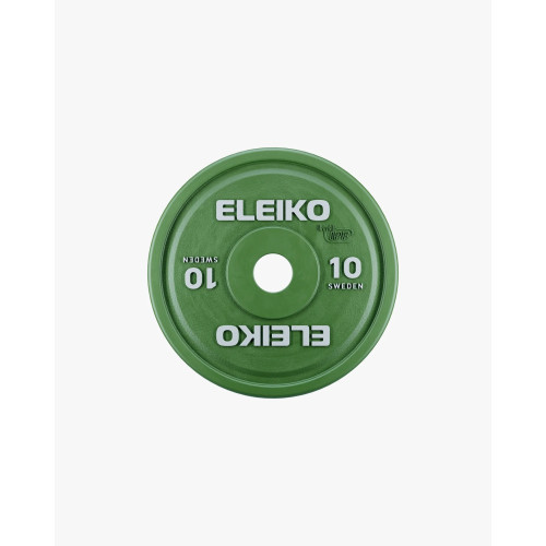 Диск змагальний для пауерліфтингу Eleiko IPF 10 кг, код: 3060350-10-FH