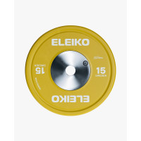 Диск змагальний для пара пауерліфтингу Eleiko WPPO 15 кг, код: 3085373-15-FH