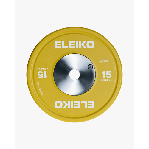 Диск змагальний для пара пауерліфтингу Eleiko WPPO 15 кг, код: 3085373-15-FH