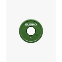 Диск малої ваги Eleiko IWF (FG) 1 кг, код: 3085262-0010-FH