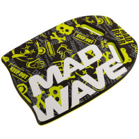 Дошка для плавання MadWave Ergo Printed салатовий, код: M072903_LG
