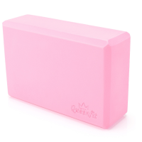 Блок для йоги Gymtek EVA Q-66350 рожевий, код: 5907766663508