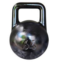Гиря RoDim Hard Black 64 кг, чорний, код: GRD-HR-64BK