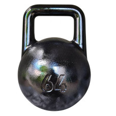 Гиря RoDim Hard Black 64 кг, чорний, код: GRD-HR-64BK