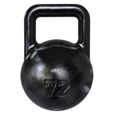 Гиря RoDim Hard Black 72 кг, чорний, код: GRD-HR-72BK