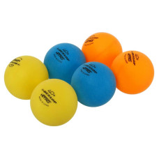 Набір м"ячів для настільного тенісу Dunlop Nitro Glow 40 6шт, різнокольоровий, код: DL679349N-S52