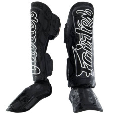 Захист гомілки та стопи для єдиноборств Fairtex Rexion XL, чорний, код: F-033A_XLBK