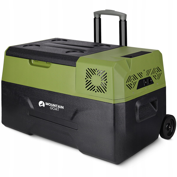 Холодильник туристичний компресорний Mountain Goat Xtreme 27.8 л електричний, переносний Black/Olive (P-5905973404884), код: P-5905973404884