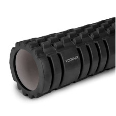 Масажний ролик Cornix EVA 330x140 мм (валик, роллер) Black, код: XR-0029