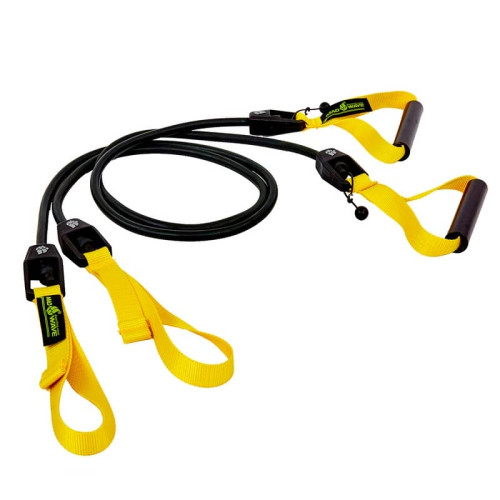 Тренувальна система для тренування гребка MadWave Power Trainer Dry 2,2-6,3 кг, жовтий, код: M077109_Y