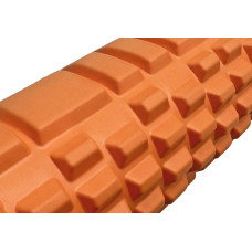 Масажний ролик EasyFit Grid Roller v.2.1, 450х145 мм, оранжевий, код: EF-2027-OR-EF