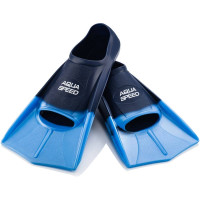 Ласти дитячі Aqua SpeedTraining Fins, розмір 37-38, блакитний-темно-синій, код: 5908217627339