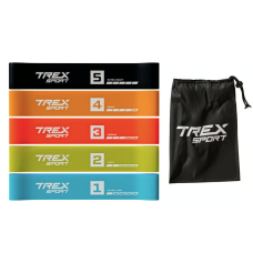 Набір резинок для фітнесу Trex Sport TX-065RBV 1-18кг, код: 5902308237346