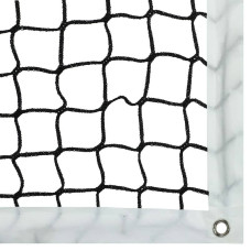 Сітка для великого тенісу PlayGame Tennis net 12,8x1,08 м, товщина 4 мм, чорний-білий, код: C-8617