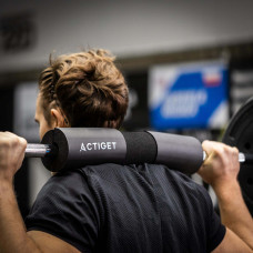 Накладка (бампер) на гриф Actiget Barbell Pad Black, код: ACT0056