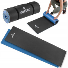 Килимок туристичний Outtec двошаровий чорно-синій, код: 5907766660453