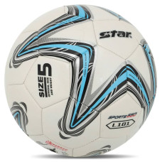 М"яч футбольний Star Sports №5 PVC, білий-м"ятний, код: SB8235-S52