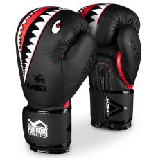 Рукавички боксерські Phantom Fight Squad Schwarz Black, 12 унцій, код: PHBG2216-12