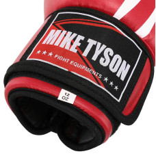 Рукавички боксерські Mike Tyson 10oz, червоний, код: VL-4544_10R
