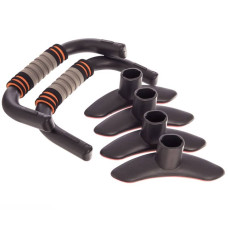 Опори для віджимань FitGo Push-Up Bar 230x150 мм чорний, код: DCF-18-S52