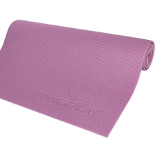 Килимок для йоги та фітнесу PowerPlay 1730х610х6 мм, рожевий, код: PP_4010_Rose_(173*0,6)