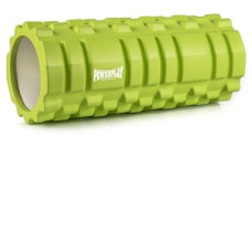 Набір для масажу та йоги PowerPlay (ролик 33x14 см + 2-ва м"ячі) Green + резинка 5.5 кг., код: PP_4096_Green