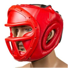 Боксерський шолом Everlast M, червоний, код: EV-5010MR