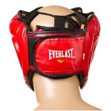 Боксерський шолом Everlast M, червоний, код: EV-5010MR