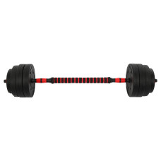 Гантелі трансформер перетворюються на штангу BioGym 3в1 40кг, чорний-червоний, код: TA-9455-40