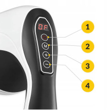 Ручний антицелюлітний масажер для тіла 4Fizjo Body Shaping 4 в 1, білий, код: P-5907739319111