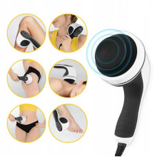 Ручний антицелюлітний масажер для тіла 4Fizjo Body Shaping 4 в 1, білий, код: P-5907739319111
