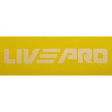 Стрічка еластична для фітнесу та йоги LiveUp X-Small, жовтий, код: LP8415-XS