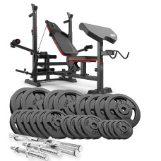 Набір Strong Hop-Sport 179кг з лавкою HS-1075, код: UT-10000694