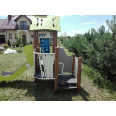 Ігровий комплекс InterAtletika Березень, 3051х2858х2495 мм, код: TL101-SM