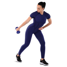 Гантель для фітнесу з TPU покриттям Zelart Jelly Urethane Coated Dumbbells 1х2,3кг, фіолетовий, код: TA-2946-5LB-S52