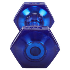Гантель для фітнесу з TPU покриттям Zelart Jelly Urethane Coated Dumbbells 1х2,3кг, фіолетовий, код: TA-2946-5LB-S52