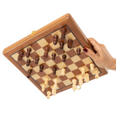 Шахи настільна гра дерев'яні PlayGame 29x29х5 см, код: HB3015