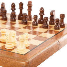 Шахи настільна гра дерев'яні PlayGame 29x29х5 см, код: HB3015