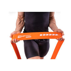 Резинка для фітнесу Hop-Sport 37-109кг HS-L083RR помаранчева, код: 5902308217515