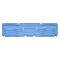 Ролер масажний циліндр (ролик мфр) FitGo Grid Spine Roller, 450x110 мм, синій, код: FI-9390_BL