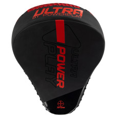 Лапи боксерські PowerPlayPro Carbon Ultra Series PU (пара), чорний-червоний, код: PP_3044_Bl/Red