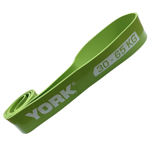 Резинка для фітнесу York 30-65кг - 2080x65x4,5 мм, салатовий, код: 0014961805062