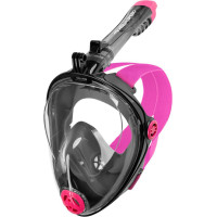 Повнолицьова маска Aqua Speed Spectra 2.0 9912 S/M, чорний-рожевий, код: 5908217699121