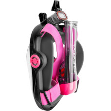 Повнолицьова маска Aqua Speed Spectra 2.0 9912 S/M, чорний-рожевий, код: 5908217699121