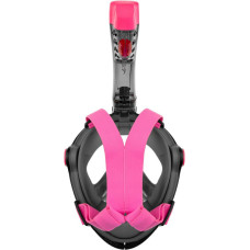 Повнолицьова маска Aqua Speed Spectra 2.0 9912 S/M, чорний-рожевий, код: 5908217699121