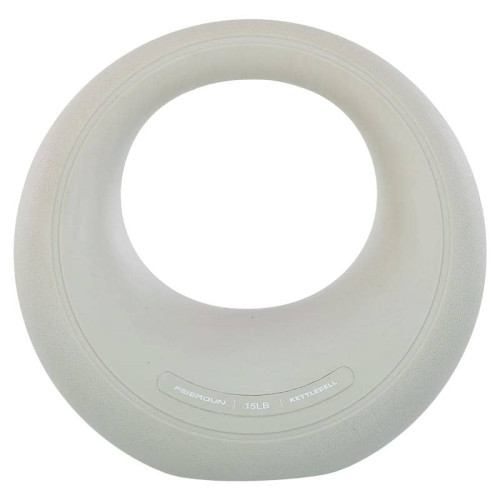 Гиря цільна з TPR покриттям Star Moon 15LB, 6,8 кг, сірий, код: SC-80145-15LB_GR