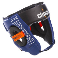 Шолом боксерський відкритий Clinch PU S, синій, код: C142_SBL-S52