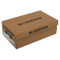 Взуття для футзалу Restime розмір 43 (27,5 см), чорний-золотий, код: DMB23110-2_43BK
